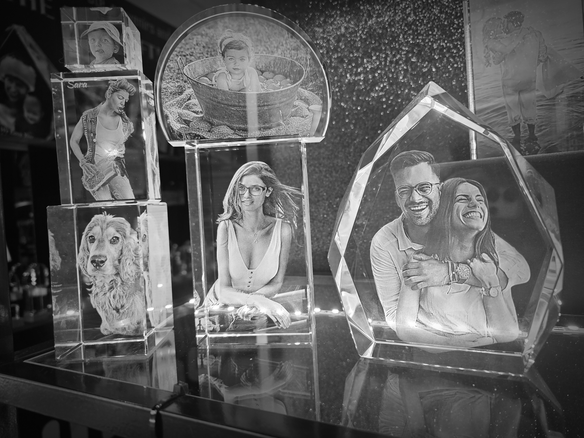 Grabados con la tecnología láser más avanzada.